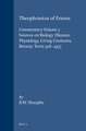 Theophrastus of Eresus, Commentary Volume 5: Sources on Biology (Human Physiology, Living Creatures, Botany: Texts 328-435)