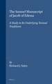 The Samuel Manuscript of Jacob of Edessa: A Study in Its Underlying Textual Traditions