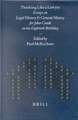 Thinking Like a Lawyer: Essays on Legal History and General History for John Crook on his Eightieth Birthday