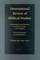 International Review of Biblical Studies, Volume 48 (2001-2002)