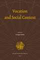 Vocation and Social Context