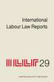 International Labour Law Reports, Volume 29