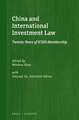 China and International Investment Law: Twenty Years of ICSID Membership