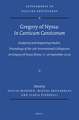 Gregory of Nyssa: <i>In Canticum Canticorum</i>: Analytical and Supporting Studies. Proceedings of the 13th International Colloquium on Gregory of Nyssa (Rome, 17-20 September 2014)