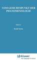 Vom Gesichtspunkt der Phänomenologie: Husserl-Studien