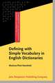 Defining with Simple Vocabulary in English Dictionaries