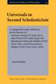 Universals in Second Scholasticism