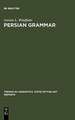 Persian Grammar: History and State of its Study