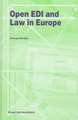 Open EDI and Law in Europe a Regulatory Framework