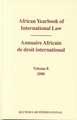 African Yearbook of International Law / Annuaire Africain de droit international, Volume 8 (2000)