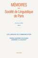 Les Langues de Communication: Quelles Proprietes Structurales Prealables Ou Acquises?