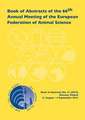 Book of Abstracts of the 66th Annual Meeting of the European Association for Animal Production: Warsaw, Poland, 31 August - 4 September 2015