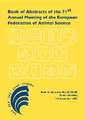 Book of Abstracts of the 71st Annual Meeting of the European Federation of Animal Science: Virtual meeting, December 1-4, 2020