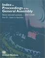 Index to Proceedings of the General Assembly 2007-2008: Index to Speeches