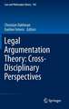 Legal Argumentation Theory: Cross-Disciplinary Perspectives