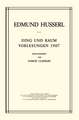 Ding und Raum: Vorlesungen 1907