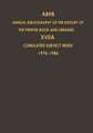 Cumulated Subject Index Volume 1 (1970) – Volume 17 (1986): Volume 17A: Cumulated Subject Index Volume 1 (1970)-Volume 17 (1986)