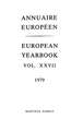 Annuaire Europeen / European Yearbook: Vol. XXVII