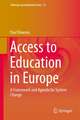 Access to Education in Europe: A Framework and Agenda for System Change