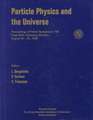 Particle Physics and the Universe, Proceedings of Nobel Symposium 109