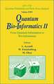 Quantum Bio-Informatics II: From Quantum Information to Bio-Informatics