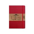 Moustachine Classic Linen Hardcover Classic Red Lined Large