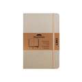 Moustachine Classic Linen Hardcover Light Tan Blank Pocket