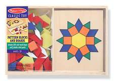 Pattern Blocks and Boards Set