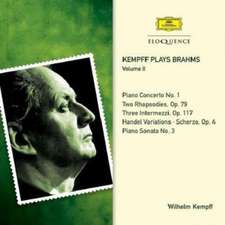 Kempff plays Brahms-Vol.2