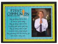 1st Communion Plaque: Collectible Trading Cards