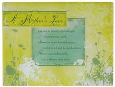 A Mother's Love Cutting Board: Collectible Trading Cards