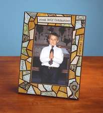 1st Communion Mosaic Frame: Collectible Trading Cards