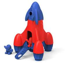 Green Toys Rocket- Blue