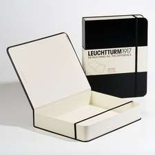 Book Box Leuchtturm: Negru, LEGATORE