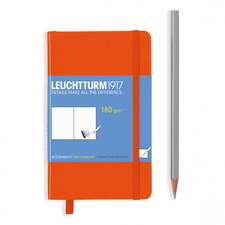 Agendă Sketchbook Leuchtturm (A6): Orange, Pocket