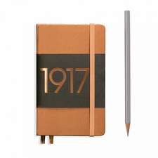 Agende Leuchtturm Special Metallic Edition 1917 (Hardcover): Copper, Pocket, pagini liniate