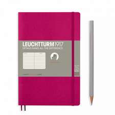 Agendă Leuchtturm Notes Paperback (B6+): Berry, pagini liniate