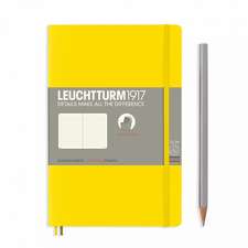 Agendă Leuchtturm Notes Paperback (B6+): Lemon, pagini punctate