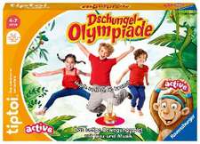 Ravensburger tiptoi® ACTIVE Spiel 00129, Dschungel-Olympiade, Bewegungsspiel ab 4 Jahre für 1-6 Spieler