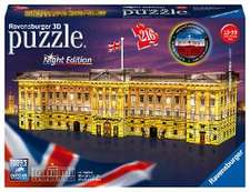 Buckingham Palace bei Nacht - 3D-Puzzle 216 Teile