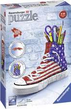 Sneaker American Style. 3D Puzzle 108 Teile