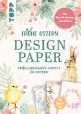 Design Paper Frohe Ostern A6