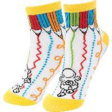 Zaubersocken 48249 Kinder, Motiv Stift