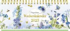 Tischkalender mit Wochenkalendarium: 2025 - Marjolein Bastin - blau