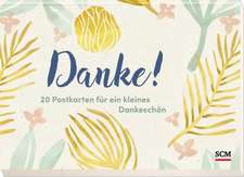 Danke! - Postkartenbuch