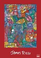 James Rizzi 2025 - Kunst-Kalender - Poster-Kalender - 50x70