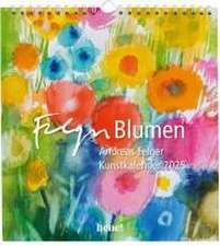 Wandkalender 2025: Blumen