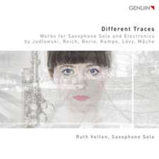 Different Traces-Werke für Solosaxophon & Electr