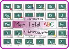 Mein Tafel ABC in Druckschrift