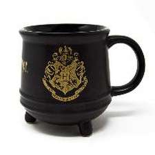 HARRY POTTER (COLOURFUL CREST HOGWARTS) CERAMIC CAULDRON MUG